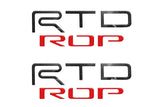Hood Louver Letter Overlays Fits 2022-2026 Toyota Tundra TRD Pro