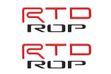 Hood Louver Letter Overlays Fits 2022-2026 Toyota Tundra TRD Pro