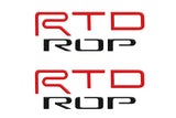 Hood Louver Letter Overlays Fits 2022-2026 Toyota Tundra TRD Pro