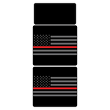 Flag Sun Visor Warning Overlays - 2021+ Bronco / 2024+ Ranger Raptor