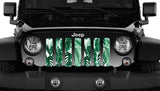 Tropical Leaves Grille Insert