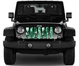 Tropical Leaves Grille Insert