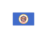 USA Flag Emblem Fits - Universal