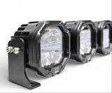 7 Light U-Con Interlocking Off Road LED Pod With Amber or White DRL Running Light