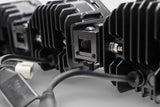 8 Light U-Con Interlocking Off Road LED Pod With Amber or White DRL Running Light