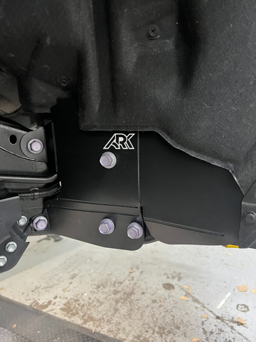 Ark Splash Guards - 2024+ Toyota Land Cruiser TriXpoly Front Crash Bracket Delete