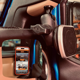 A-Pillar Ball Mount Solution for 2024+ Jeep Wrangler JL & Jeep Gladiator