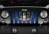 Utah Grunge State Flag Grille Insert