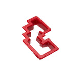 V2 Oversize Cup Holder + Shifter/Shift Gate Trim Rings (2014-2021 Tundra) - RED