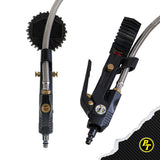 Switch Hitter Analog - Ventoso™ RED Tire Inflator with Quick-Switch Chucks