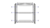 Ford F-150 Cab Height Bed Rack | 6.5' Bed | 2004-2022