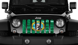 Washington Grunge State Flag Grille Insert