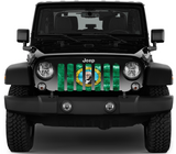 Washington Grunge State Flag Grille Insert