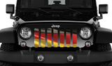 Waving German Flag Grille Insert