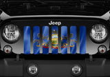 Waving Pennsylvania State Flag Grille Insert