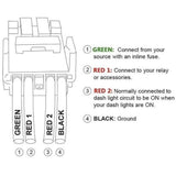 Small Style Toyota OEM Style "BUMPER LIGHT BAR" Switch