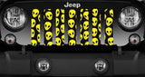 Yellow Aliens Grille Insert
