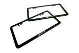 "A Spec" License Plate Frame - Black, Pair