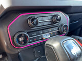 AC Controls Outline (Standard Series) - 2021+ Bronco