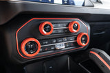 AC Controls Outline (Printed Series Vinyl) - 2021+ Bronco