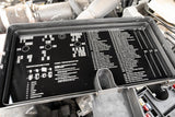 Acrylic Laser Series Fuse Box Lid Label Plate - 2021-2026 Bronco