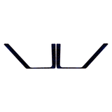 Topo Rear Door Net Trim Overlay Kit (Printed Series) - 2021+ Bronco
