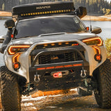 LED DRL Fog Light Fang Bezel Kit for 4Runner (2014-2024)
