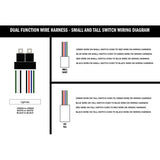 Wiring Harness for Dual Function Light Bar