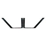 Topo Front Door Net Trim Overlay Kit (Printed Series) - 2021+ Bronco