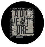 Back To Nature & Adventure Spare Tire Cover