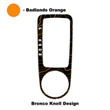 Topo Automatic Shifter Overlay (Printed Series) - 2021+ Bronco Automatic