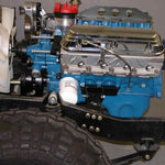 "Bomb Proof" Motor Mount Conversion Kit Ford SB V8 for Jeep CJ (1976-86)