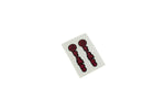 "Brembo" Brake Caliper High Temp Stickers - Custom Color Printed