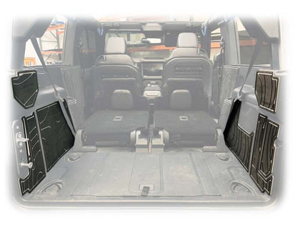 Turn Offroad 2021+ Ford Bronco (2 Door) Cargo Area Foam Protector Kit Black