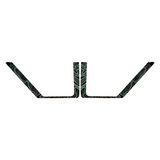 Topo Rear Door Net Trim Overlay Kit (Printed Series) - 2021+ Bronco