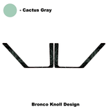 Topo Front Door Net Trim Overlay Kit (Printed Series) - 2021+ Bronco
