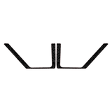 Topo Rear Door Net Trim Overlay Kit (Printed Series) - 2021+ Bronco