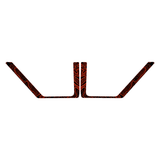 Topo Front Door Net Trim Overlay Kit (Printed Series) - 2021+ Bronco