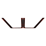 Topo Rear Door Net Trim Overlay Kit (Printed Series) - 2021+ Bronco