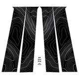 Topographic B Pillar Overlays - 2024+ Tacoma Double Cab / 2025+ 4Runner