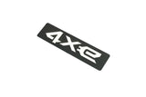 Custom Weathertech Floor Mat Logo (Etched Metal) - Universal