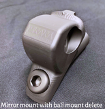 A-Pillar Single Side Mirror For 2024+ Jeep Wrangler JL & Gladiator - CMM Offroad