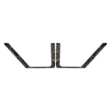 Topo Rear Door Net Trim Overlay Kit (Printed Series) - 2021+ Bronco