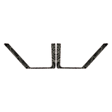 Topo Front Door Net Trim Overlay Kit (Printed Series) - 2021+ Bronco
