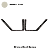 Topo Rear Door Net Trim Overlay Kit (Printed Series) - 2021+ Bronco