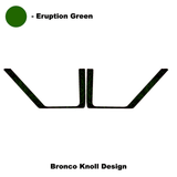 Topo Rear Door Net Trim Overlay Kit (Printed Series) - 2021+ Bronco