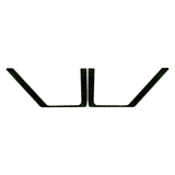 Topo Rear Door Net Trim Overlay Kit (Printed Series) - 2021+ Bronco