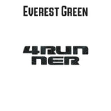 4RUNNER Topographic Rear Liftgate Emblem Overlays - 2025+ 4Runner