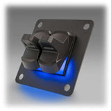 Turn Offroad Molle Loc Carling Switch Plate (Double)