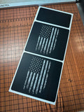 Flag Sun Visor Warning Overlays - 2021+ Bronco / 2024+ Ranger Raptor